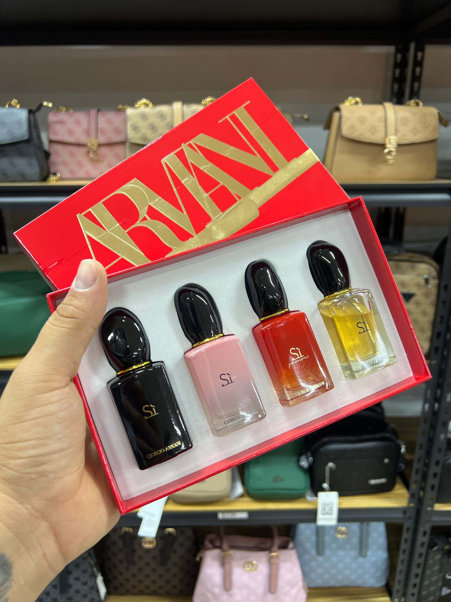 Set Giorgio Armani Si Passione 4 x 30 ml