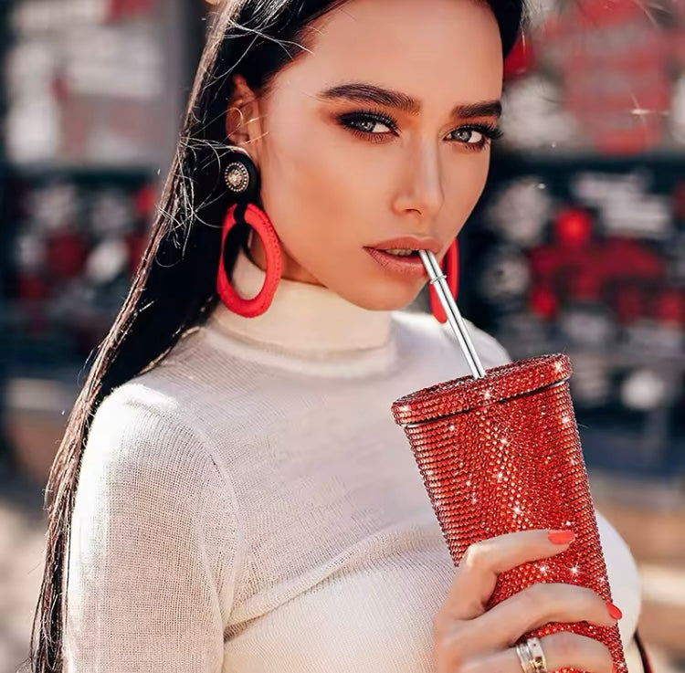 Vaso con pedrederia estilo diamante 750ml (A5) 0003