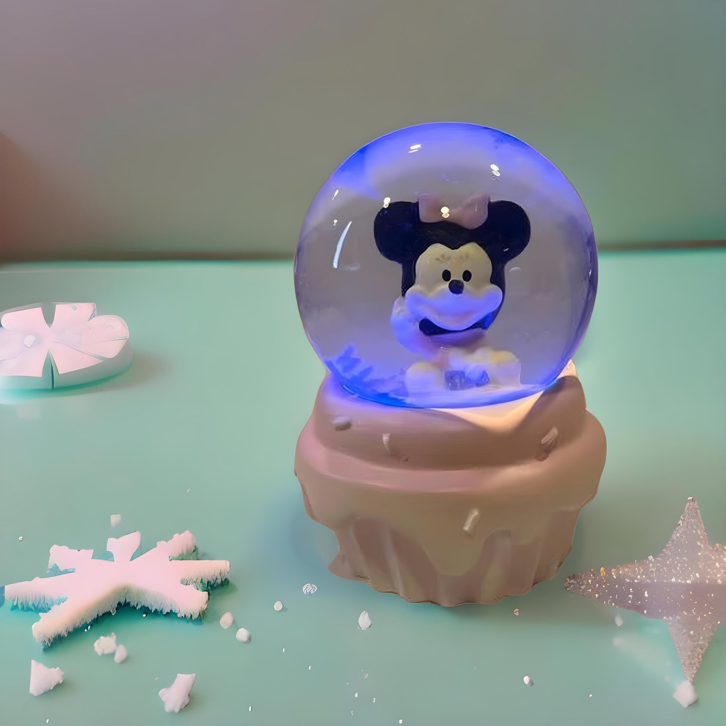 Bola de Cristal Mickey Mouse,Minnie Mouse,Pato Donald y Daisy JM2192-2