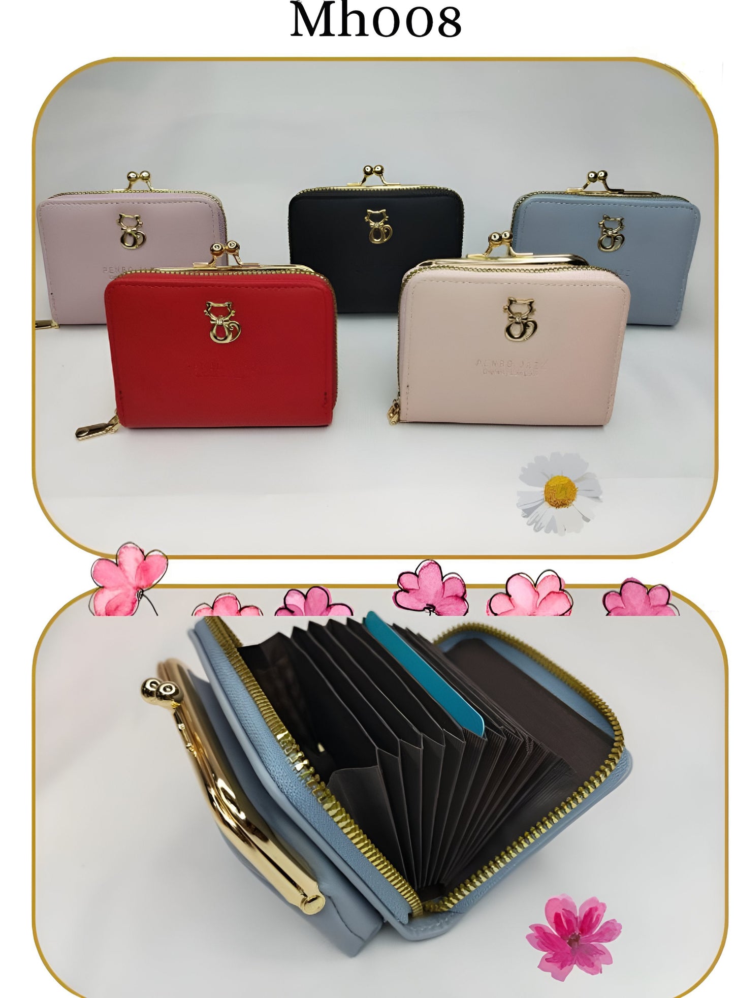 Monedero Tarjetero 2 en 1 (I1) MH-008