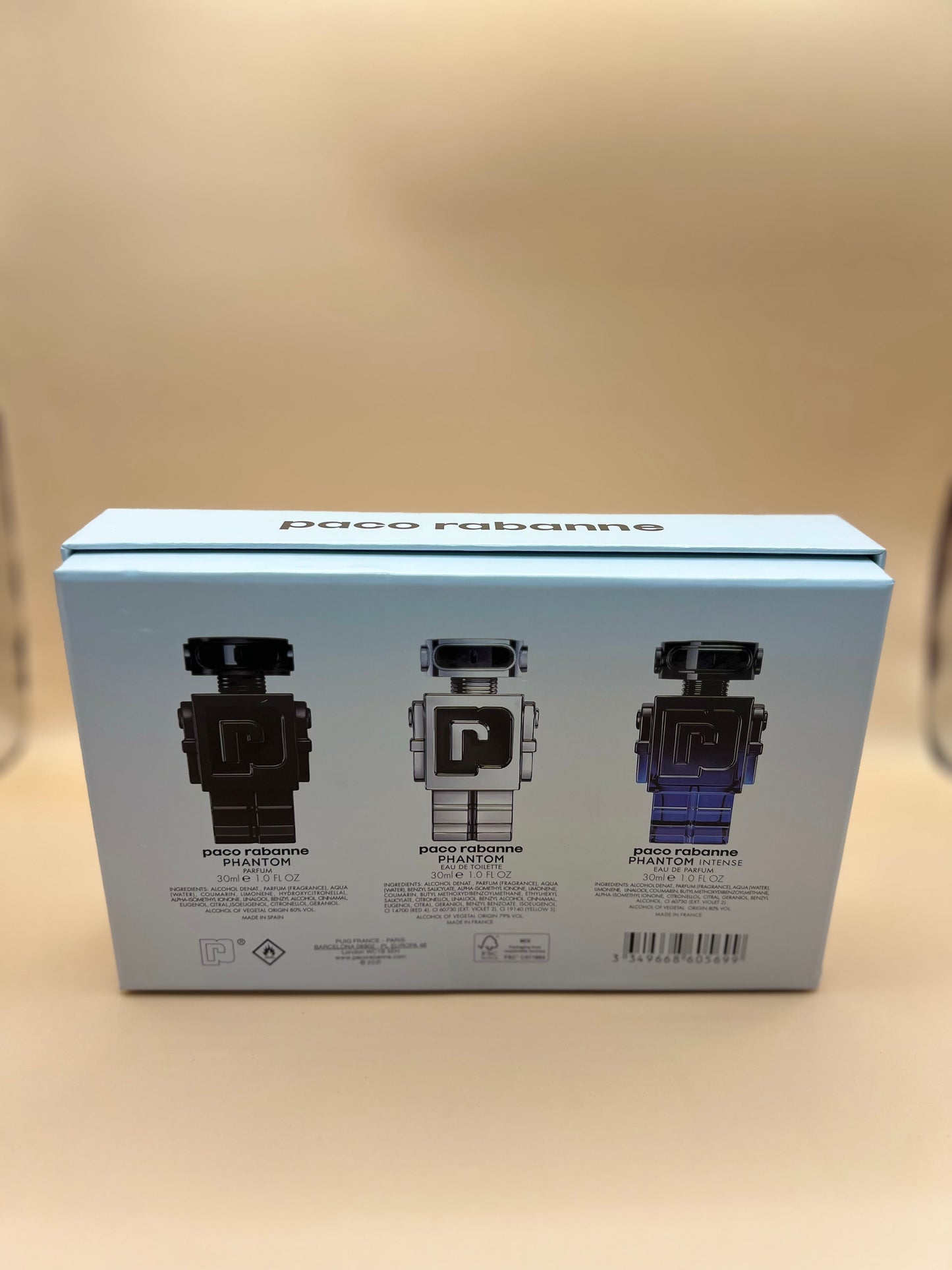 Set Paco Rabanne Phantom 3x30 ml 🌟