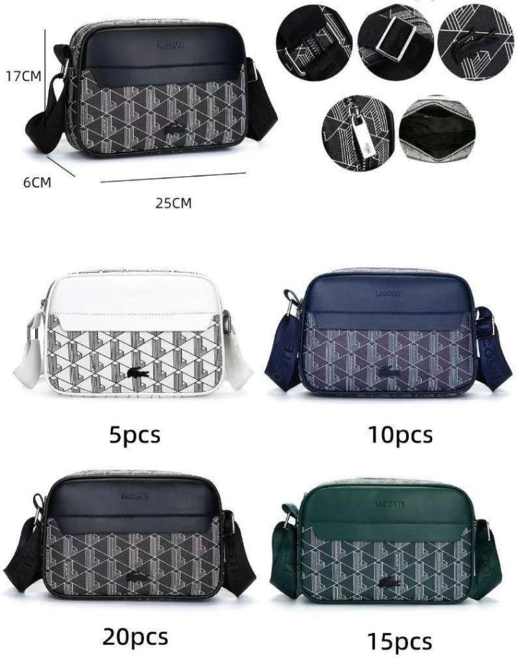 Crossbody caballero Lacost/e (F3) HBE-038 foto de referencia