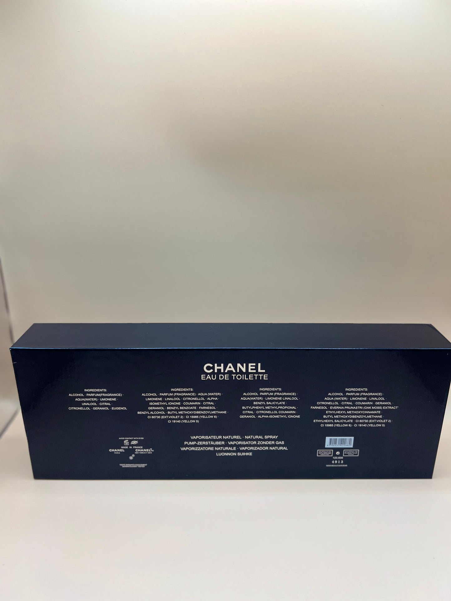 Set Chanel 4x30 ml 🌟 2x Bleu • 2x Allure Homme Sport