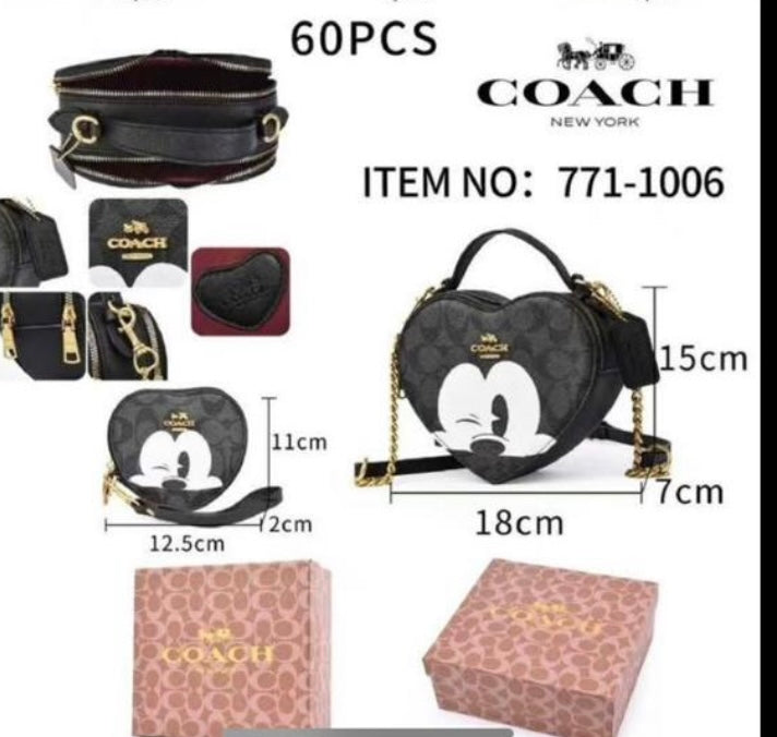 Bolsa para dama doble con caja Coac/h 771-1006
