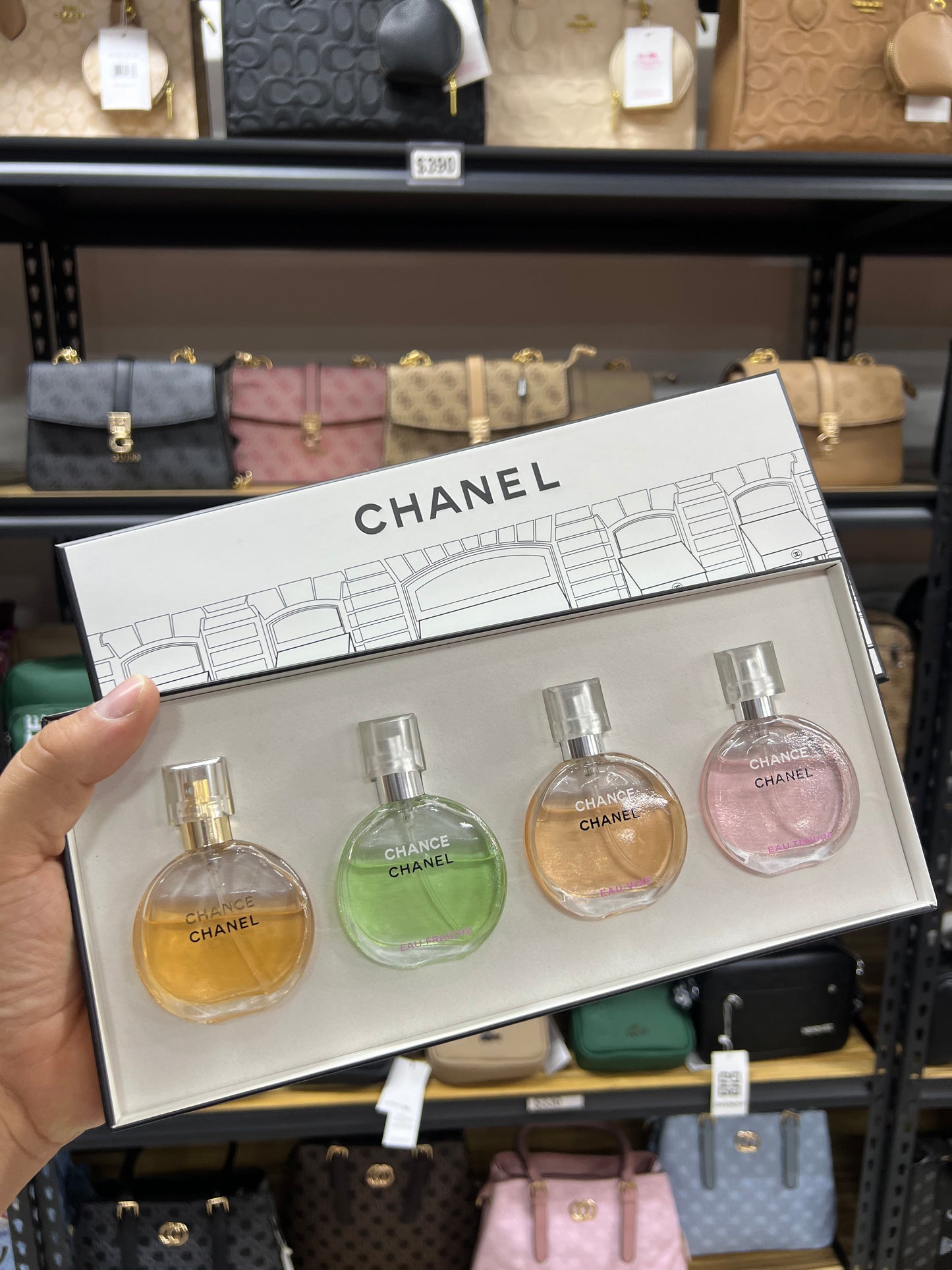🌸 Set Chanel Chance 4 x 30 ml