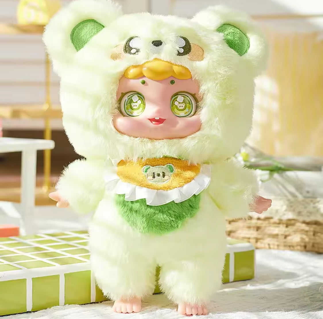 Peluche adorable caja Crices baby three Sweetheart Tea Party", muñeca de colección 📦 sorpresa (J1) 008-2024