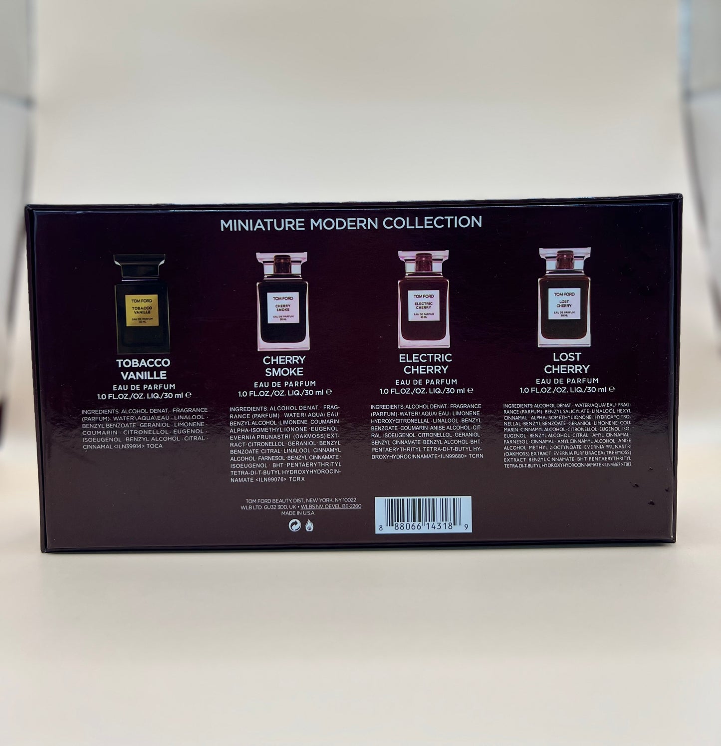 Set Tom Ford 4 x 30 ml