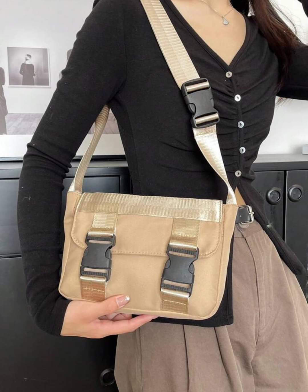 Bolsa Cuadrada Moderna YAC-117