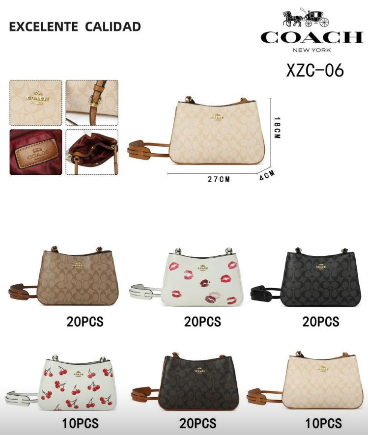 Bolsa Crossbody Coac/h para dama xzc-06 foto de referencia