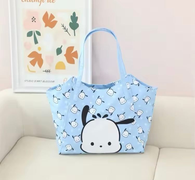 Bolsa casual de tela con cierre diseño Kawai mod.  cos0504