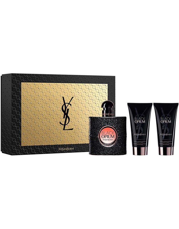 Set Yves Saint Laurent Black Opium – Perfume 90 ml + 2 Moisture Fluid 100 ml