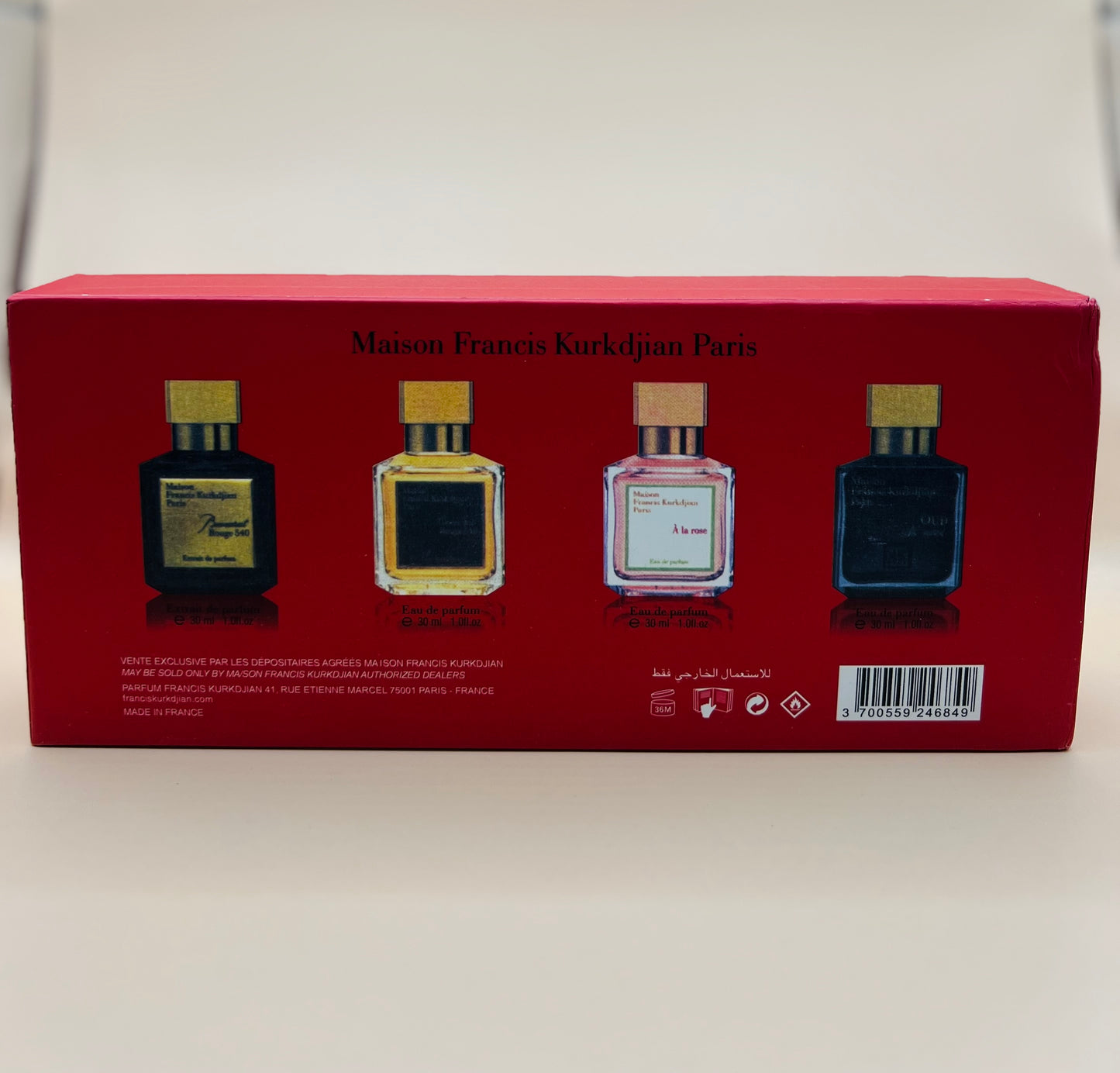 Set Maison Francis Kurkdjian 4x30 ml