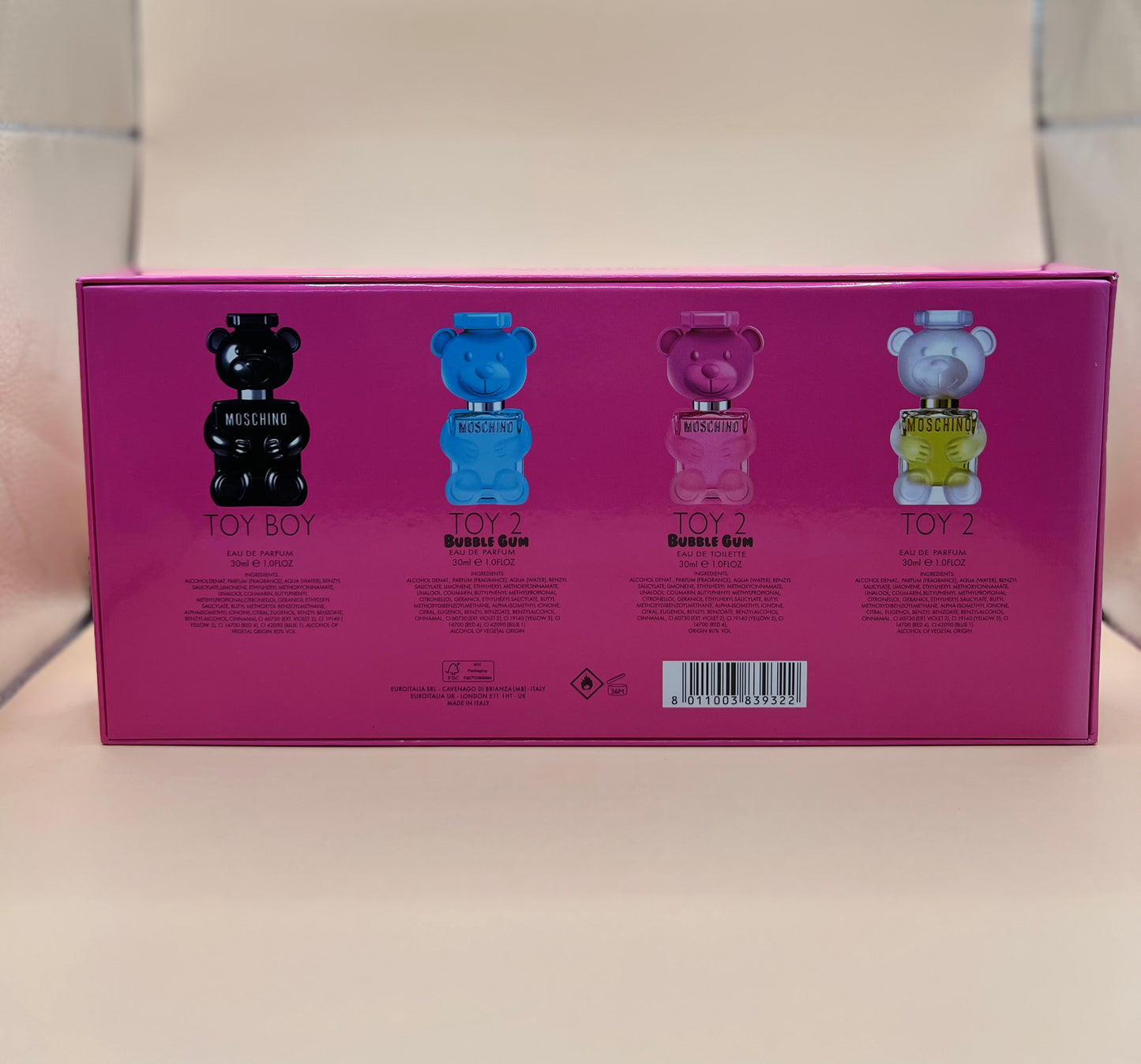 Set Moschino Toy Boy 2 4x30 ml