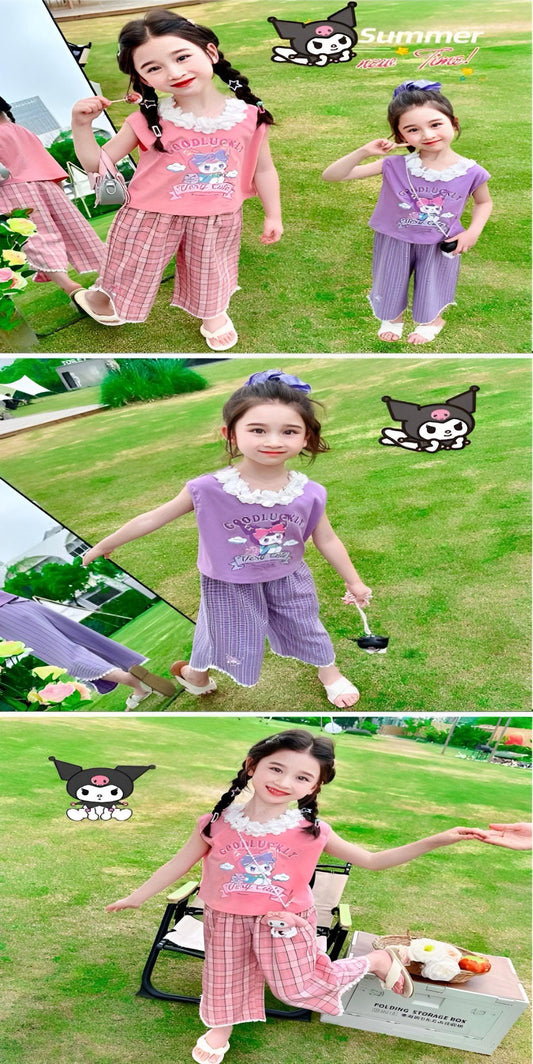 Conjunto de 2 Piezas para Niñas (Tallas 3 a 5 Años) (A1) LU9051