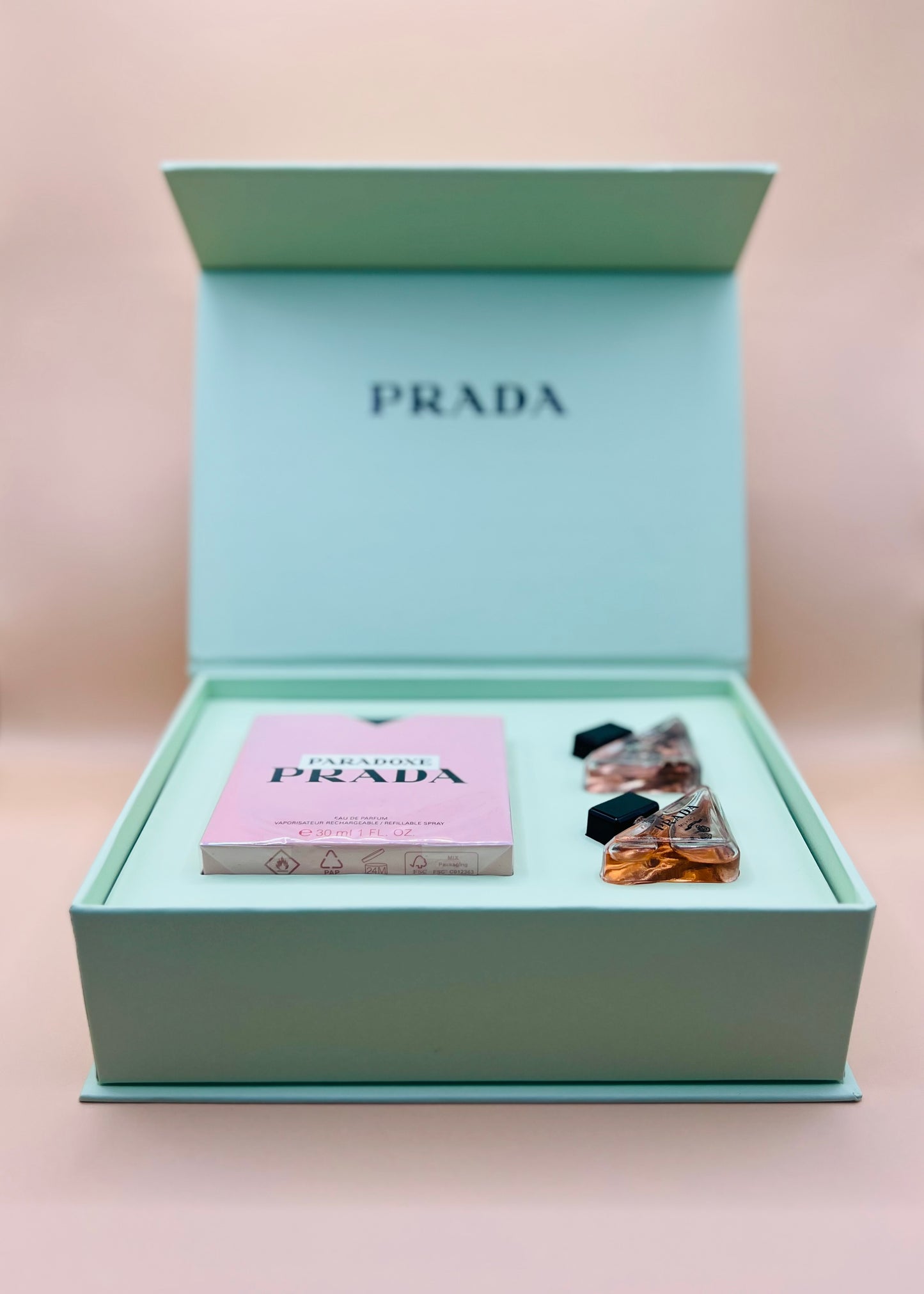 Set Prada Paradoxe 3 piezas | 1 x 30 ml + 2 x 10 ml + Shopping Bag