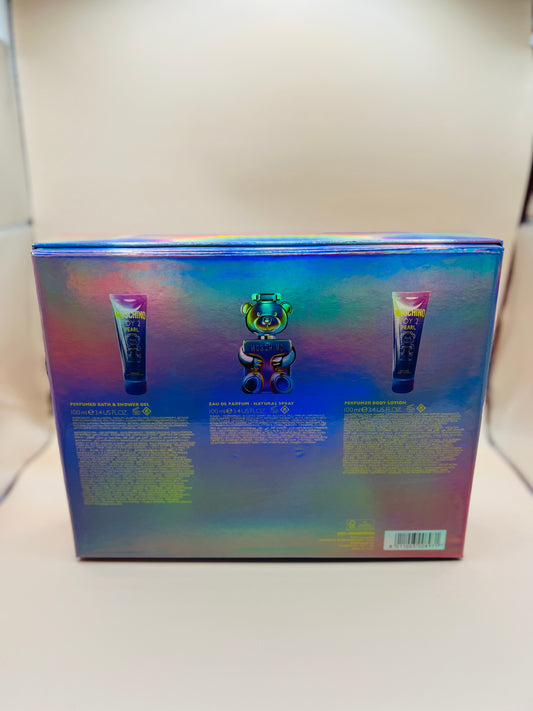 Set Moschino Toy Boy 2 ✨ Perfume 100 ml + Body Lotion + Shower Gel 100 ml