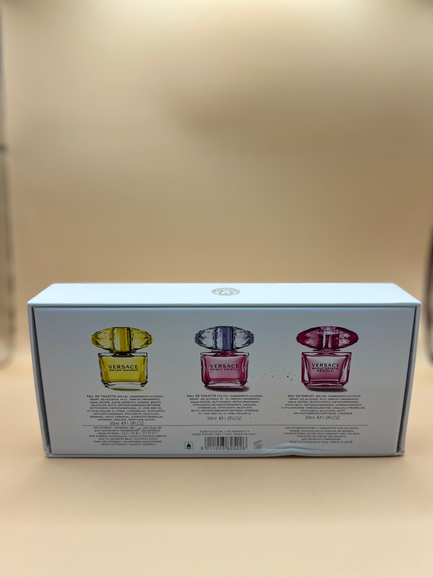 Set Versace Bright Crystal 3x30 ml