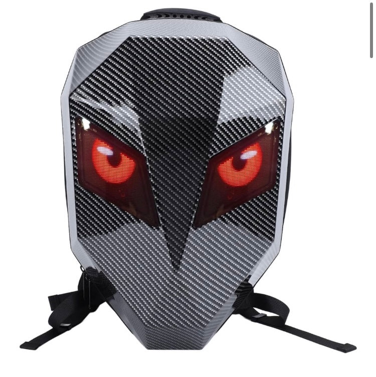 Mochila Eyes Ojos LED de Fibra de Carbono Impermeable – Gran Capacidad 27000