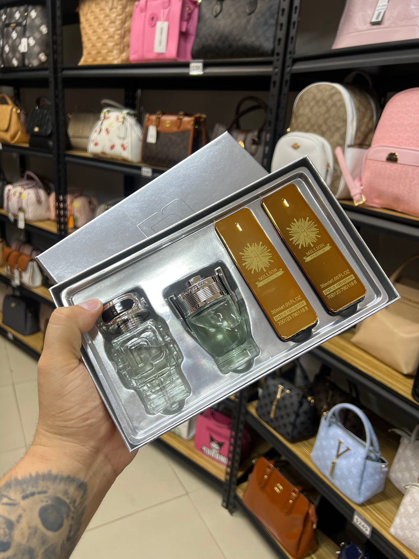 Set Paco Rabanne 4x30 ml 🌟 1x Invictus • 1x Phantom • 2x One Million
