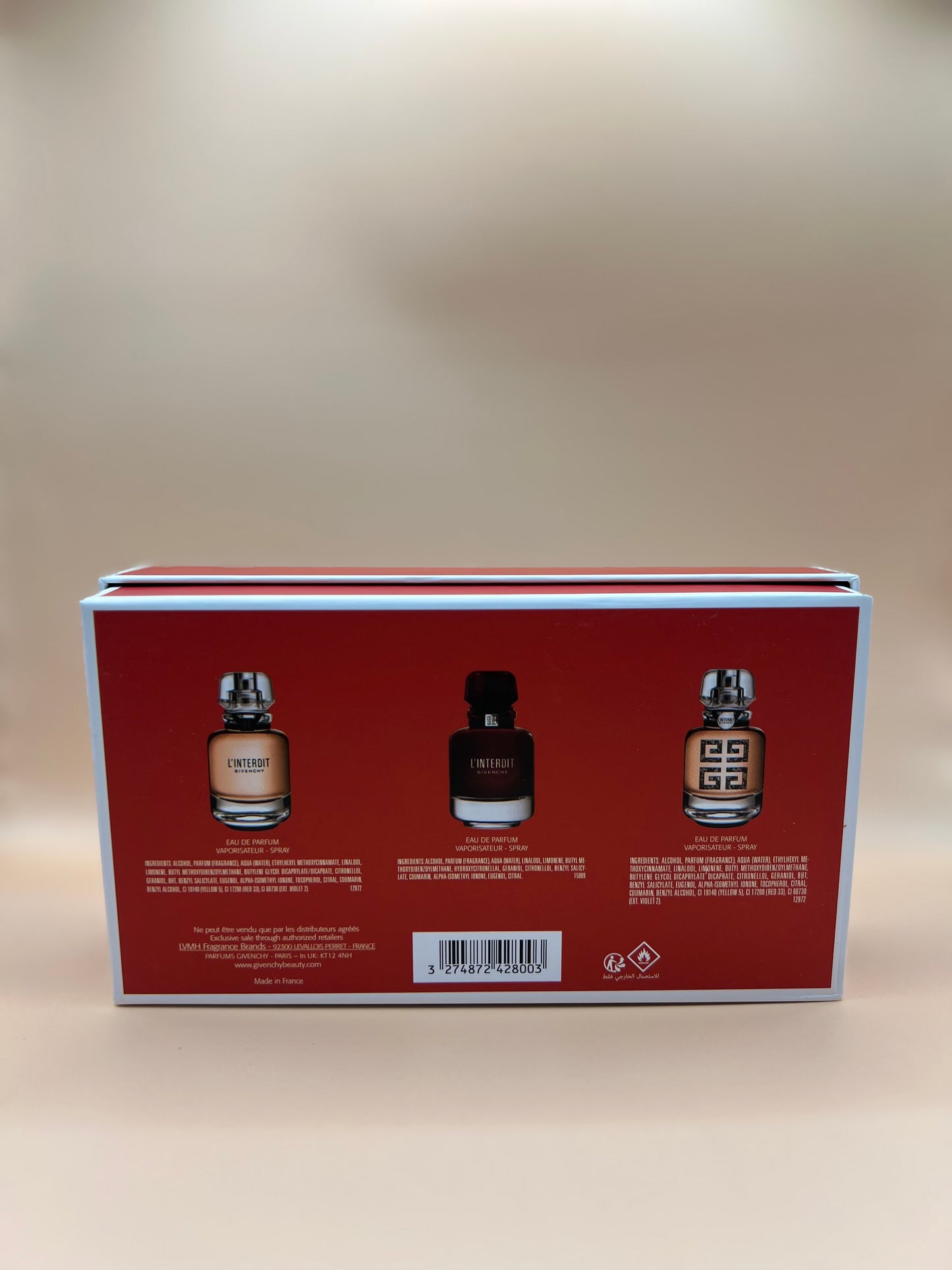 Set Givenchy L’Interdit 3x30 ml