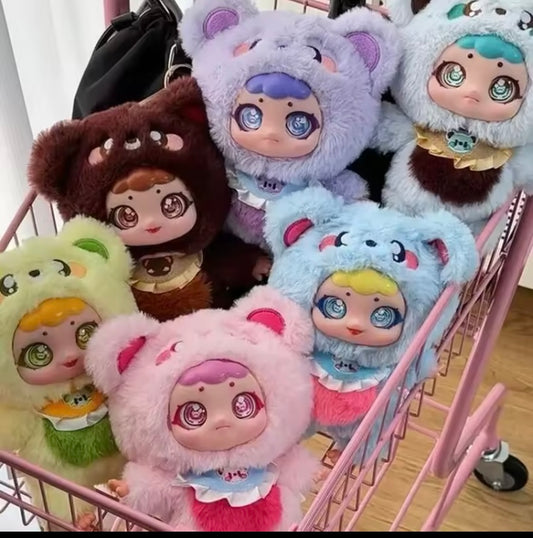 Peluche adorable caja Crices baby three Sweetheart Tea Party", muñeca de colección 📦 sorpresa  (J1) 008-2024