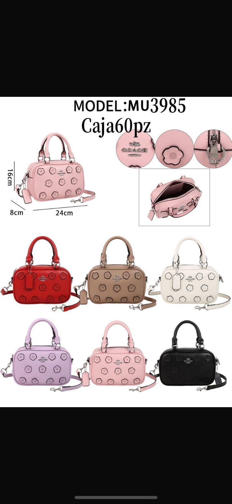 Bolsa Crossbody Coac/h para dama  foto de referencia 3985