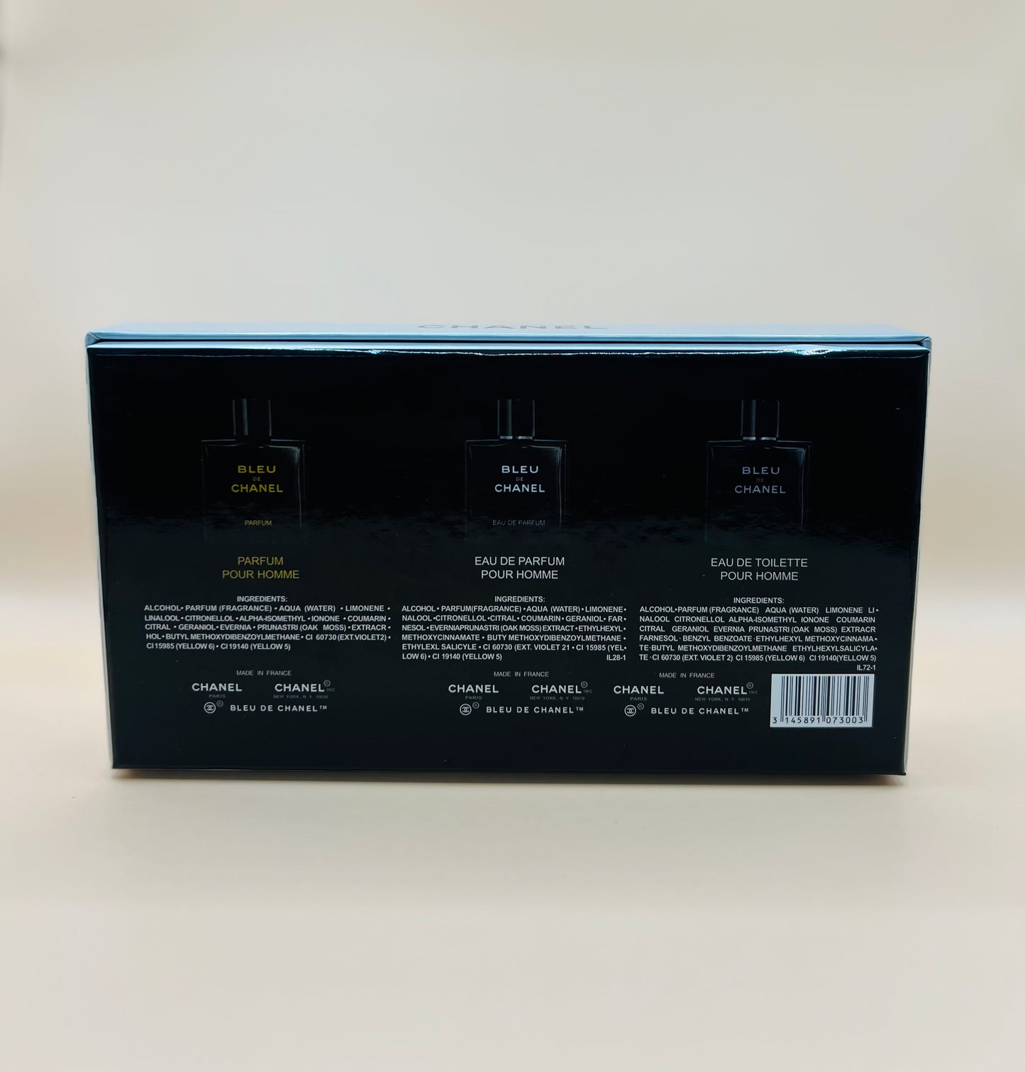 Set Bleu de Chanel 3 x 30 ml