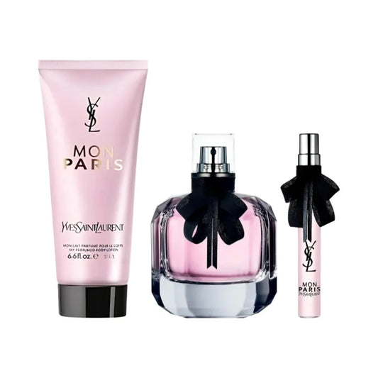 Yves Saint Laurent βMon Parisβ β Kit Perfumes + Crema Corporal 3pz