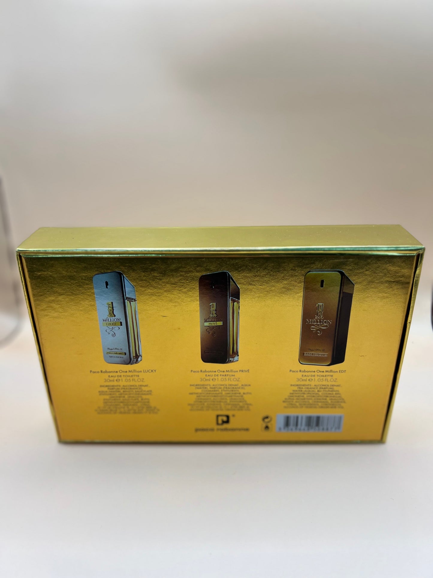 Set Paco Rabanne One Million 3x30 ml ✨ Prive • Lucky • Classic