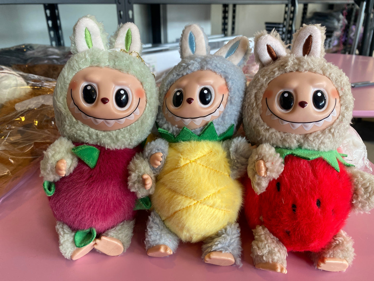 Llavero Peluche de Frutas LU1212 de 15 cm 44440