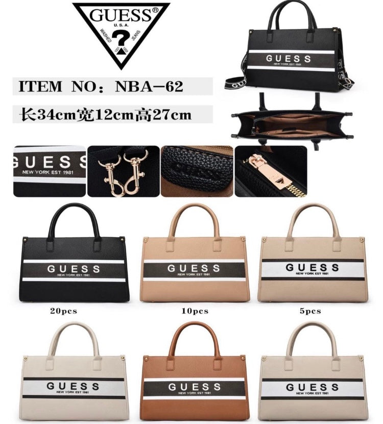 Bolsa Tote Gues:s NBA-62 foto de referencia