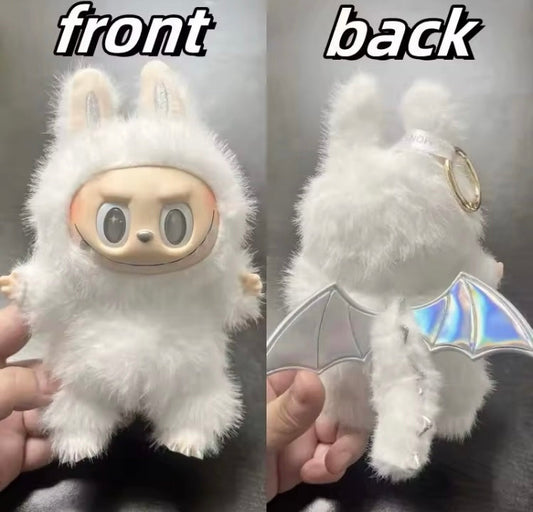 Labubu ángel edición especial rosa y blanco (J3)1234