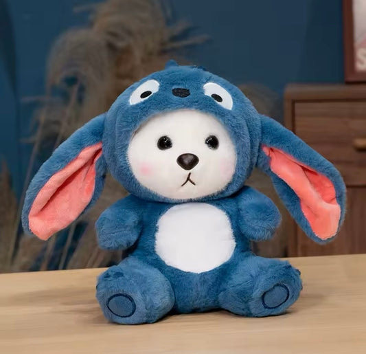 Llavero de peluche con pijama de perrito (J2)   L177