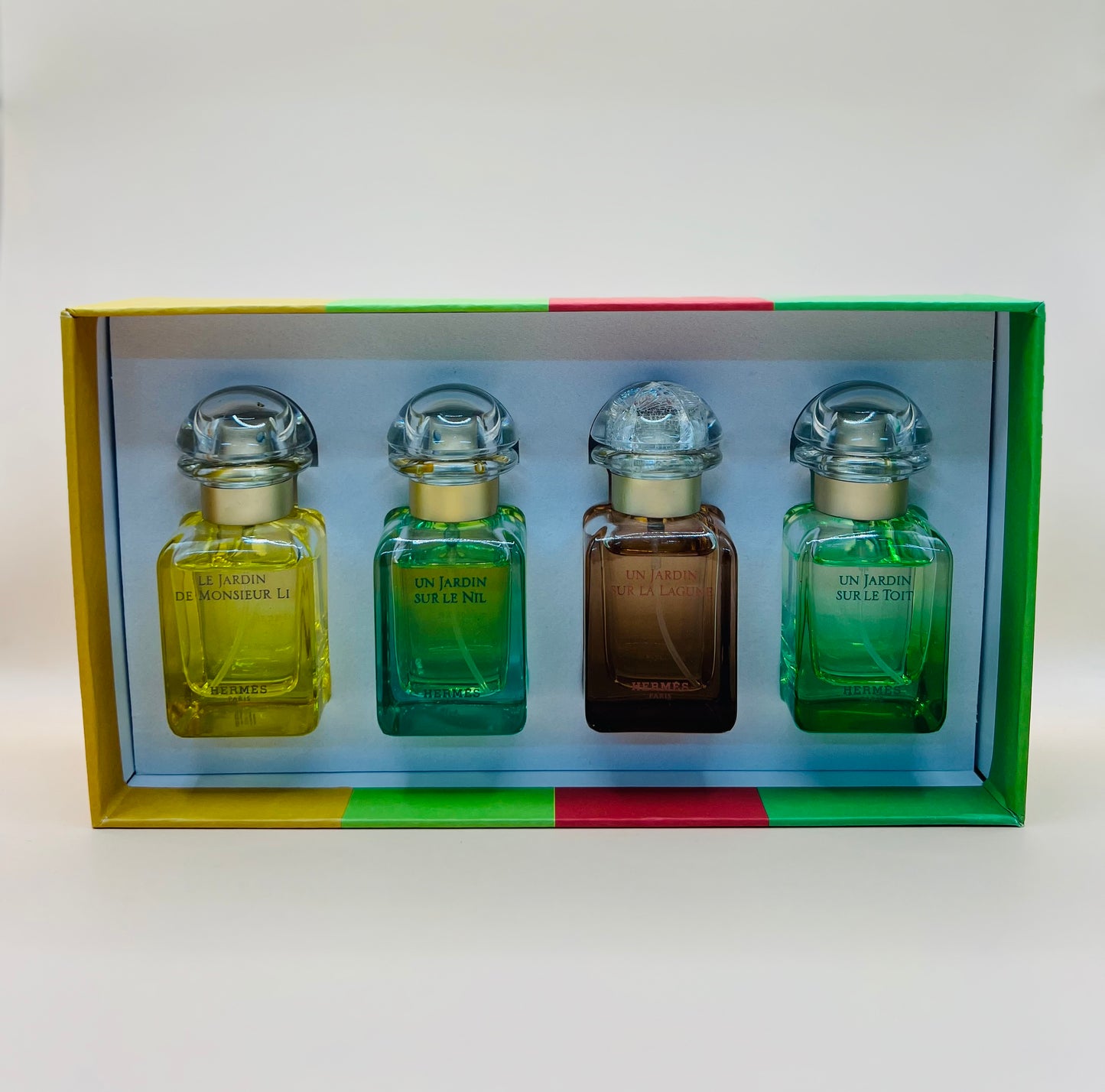 Set Hermès Paris La Collection des Parfums Jardin 4 x 30 ml