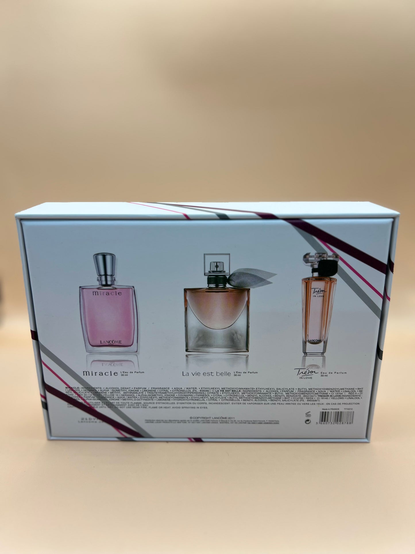 Set Lancôme 3x30 ml 🌸 Miracle • La Vie Est Belle • Trésor In Love