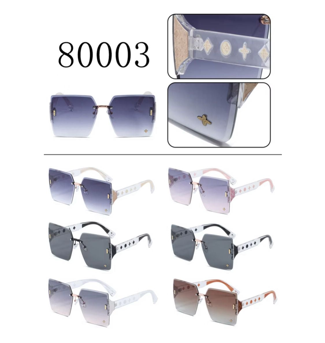 Lentes de Sol Premium 80003