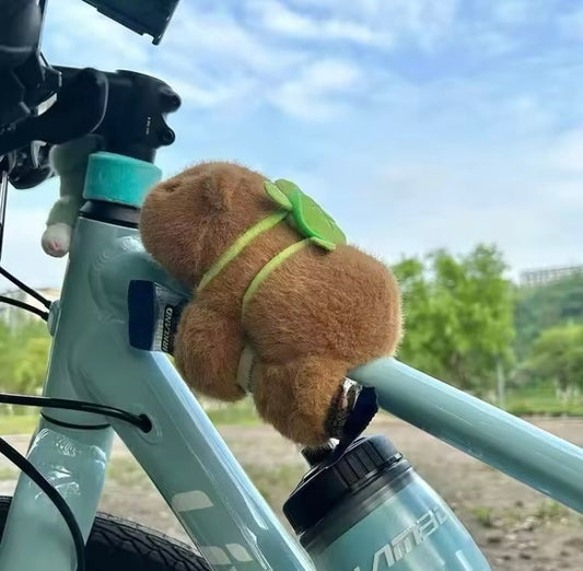 Capibara Peluche Pulsera Musical 🎶 Mochila de Tortuga 17 cm (J2) MRYK-55