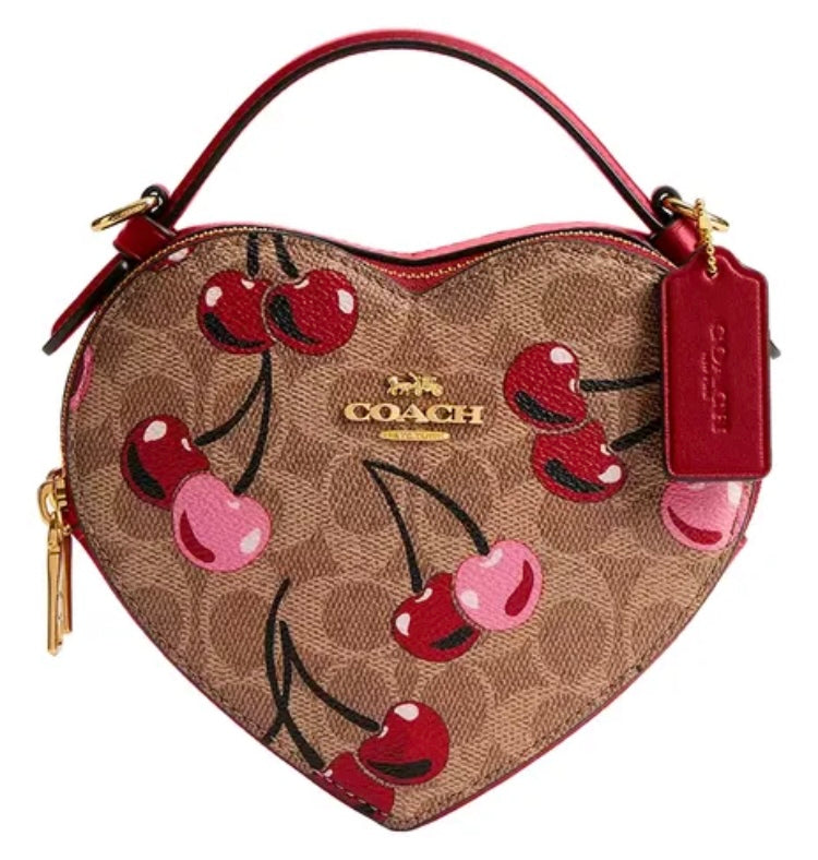 Bolsa Crossbody coac/h de corazón incluye caja (F2) MU2516 foto de referencia