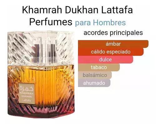 Perfume Mini Árabe Lattafa Khamrah Dukhan 50ml