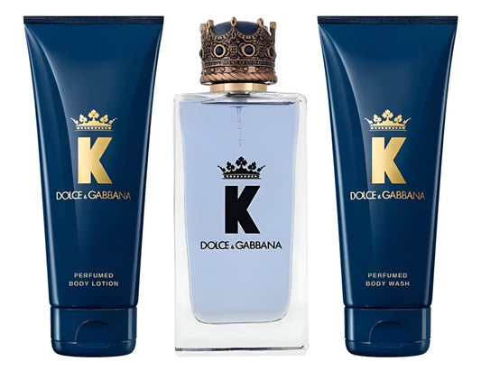 Set Dolce & Gabbana Perfume 100 mlπ§΄Body Lotionπ§΄ Body Wash