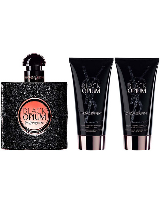 Set Yves Saint Laurent Black Opium – Perfume 90 ml + 2 Moisture Fluid 100 ml