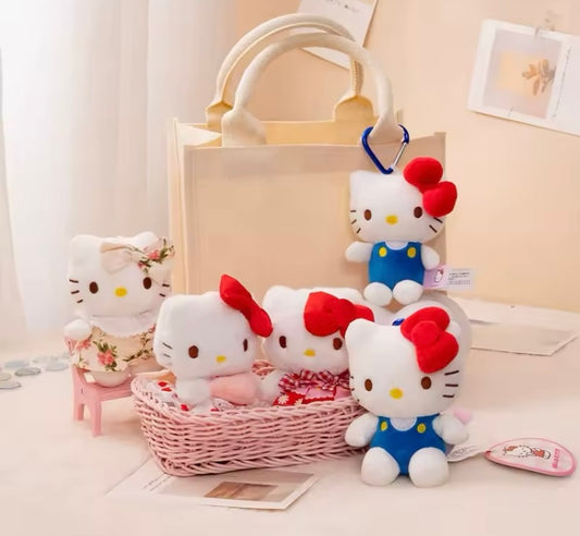 Llavero de peluche de gatita (J2) M01813