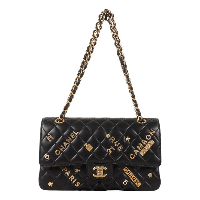 Bolso Crossbody Cha/nel class/ic/ flap para dama 1112 foto de referencia