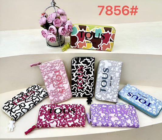 Cartera Estampada 1 Cierre  XP-7856