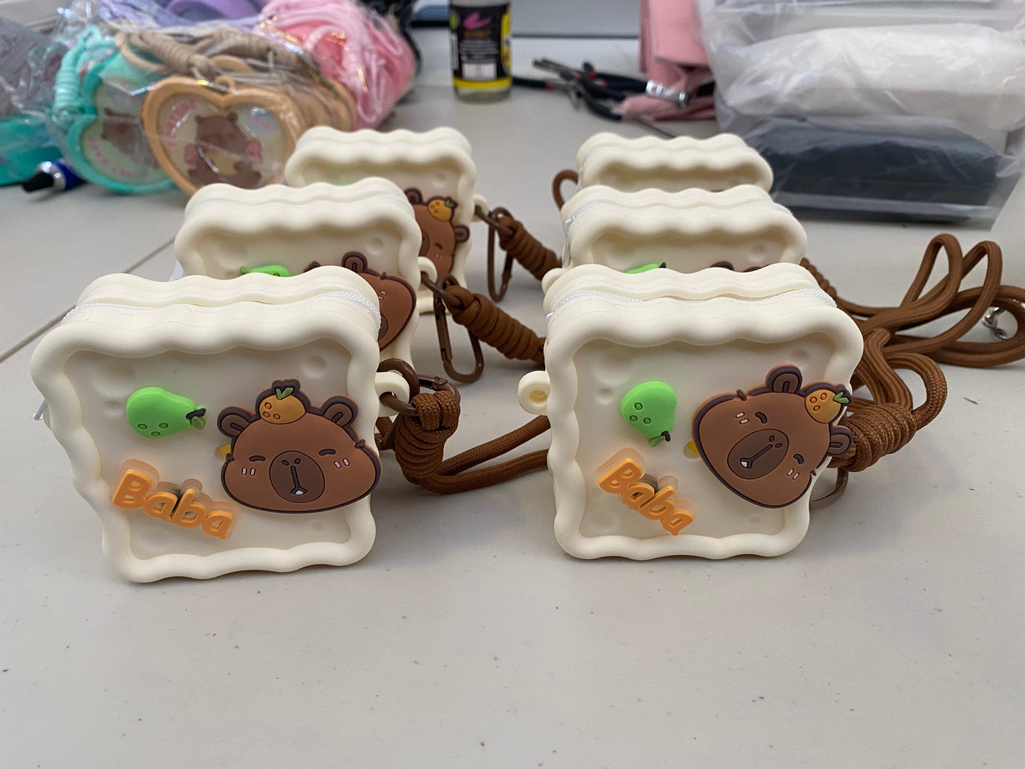 Llavero monedero de Capibara mod.  YYF1000