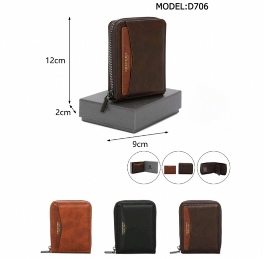 Cartera de caballero modelo D706