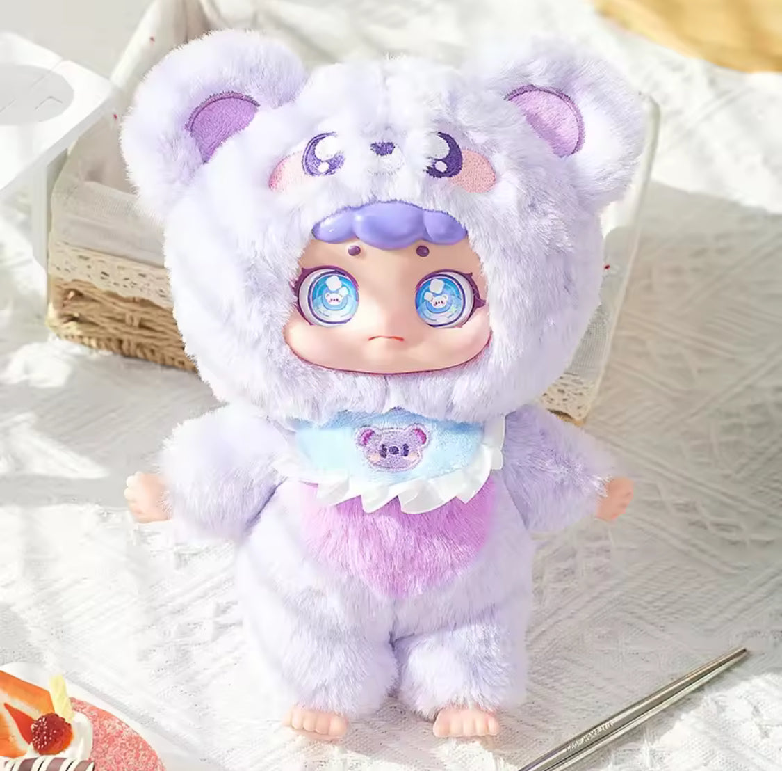 Peluche adorable caja Crices baby three Sweetheart Tea Party", muñeca de colección 📦 sorpresa  (J1) 008-2024