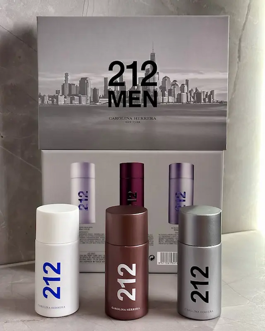 Set Carolina Herrera 212 Men 3x30ml