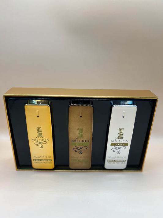 Set Paco Rabanne One Million 3x30 ml ✨ Prive • Lucky • Classic