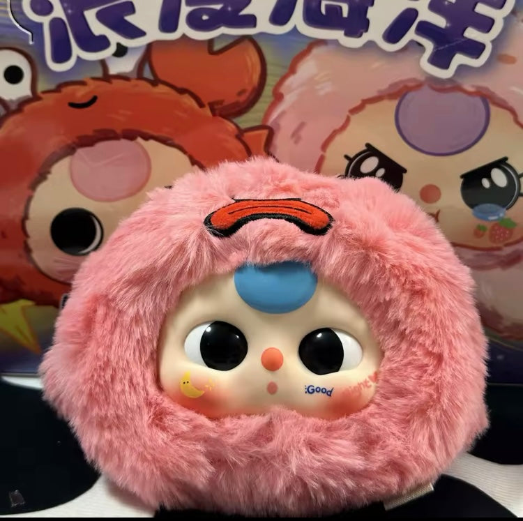 llavero peluche  baby Three bello colgante a granel  sin ningún empaque (J1)   67000